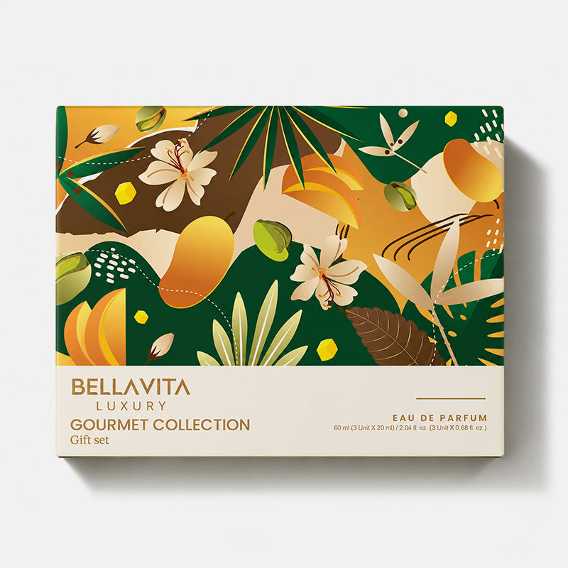 Gourmand Collection Gift Set | Vanilla, Pistachio & Mango | Sweet Summer Scents | 20ml x 3 BYOB