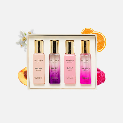 Perfume Gift Set For Women - 4 x 0.7 fl oz