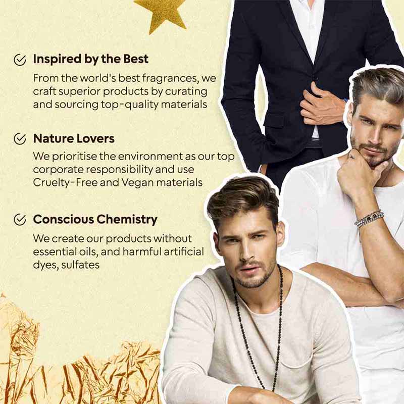 Perfume Gift Set For Men - 4 x 0.7 fl oz