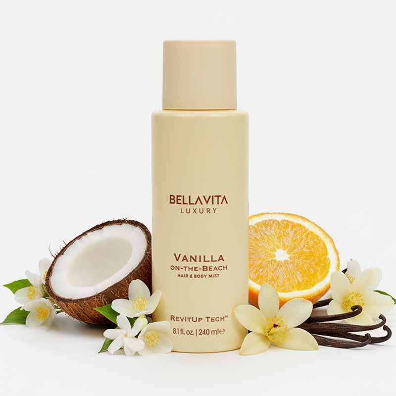 Bellavita Luxury Hair &amp; Body Mist - Vanilla-on-the-Beach