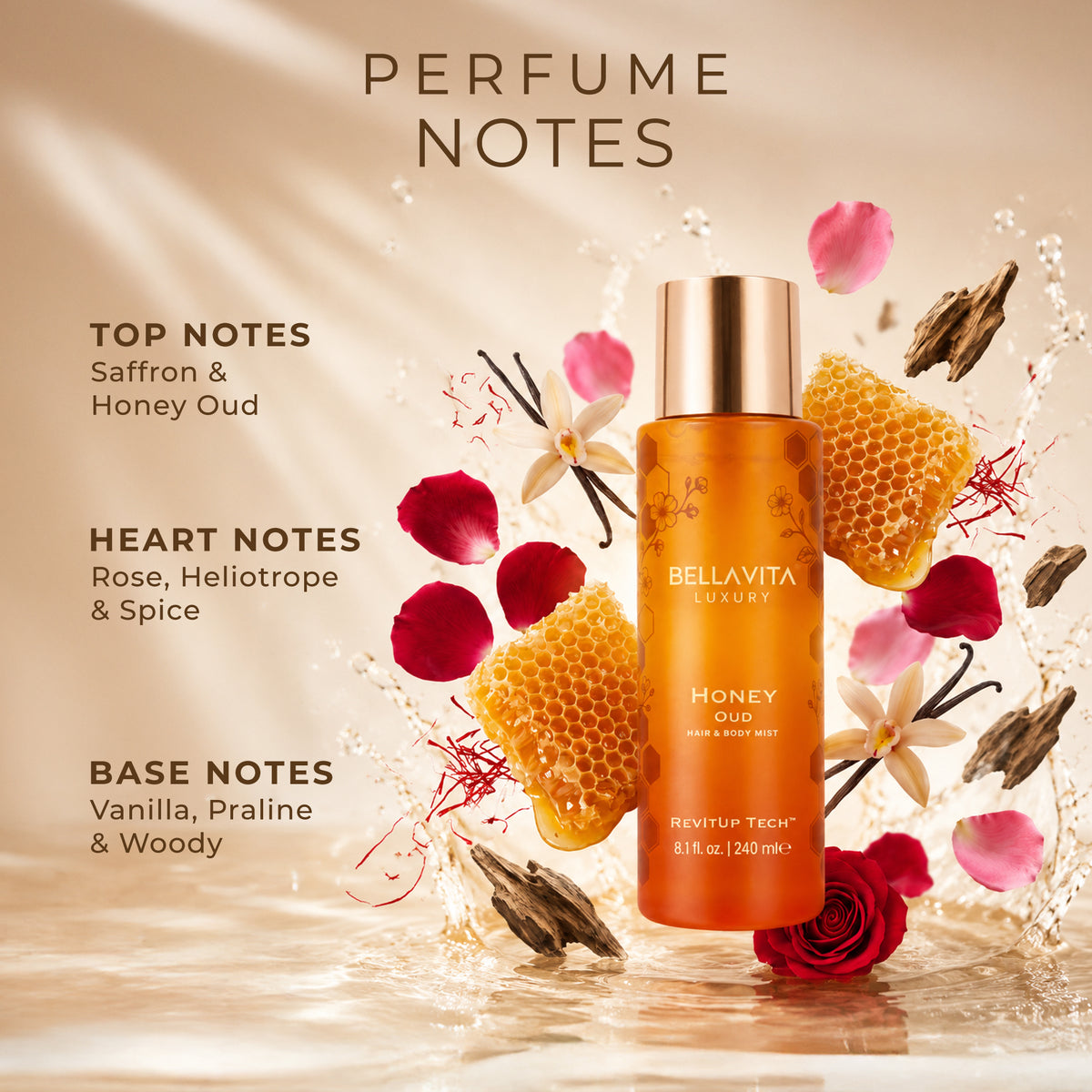Honey Oud Hair &amp; Body Mist