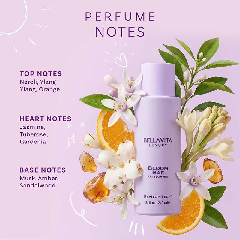 Bellavita Luxury Hair & Body Mist - Bloom Bae