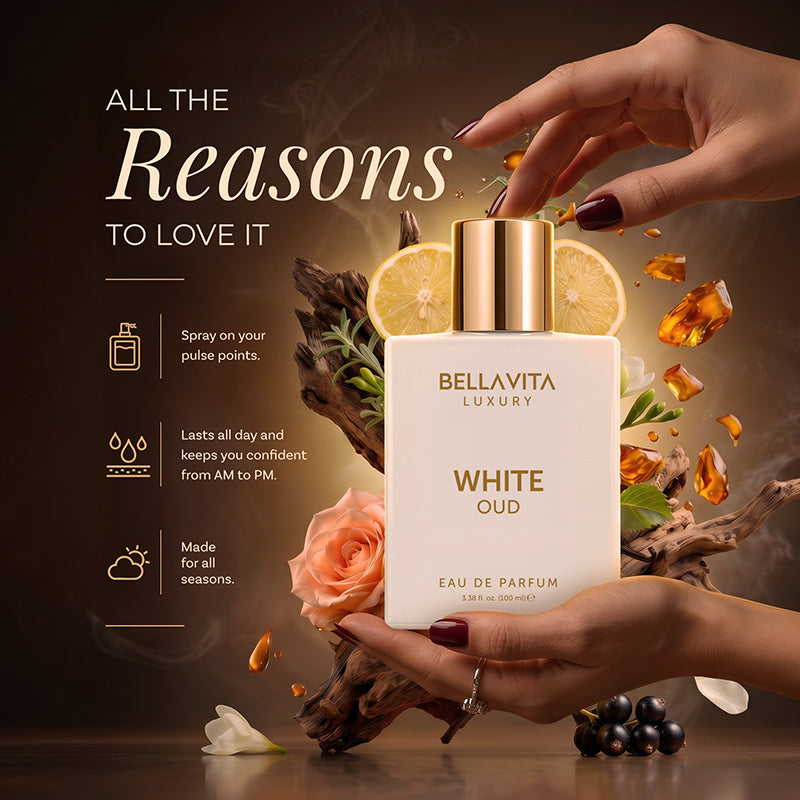 Shop White Oud Unisex Perfume 3.4 oz Online At Best Prices