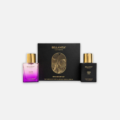 Him &amp; Her Gift Set - CEO Man 50ml + Date Woman 50ml